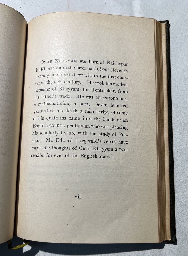 The Rubaiyat of Omar Khayyam - 1898 Brentano's Edition