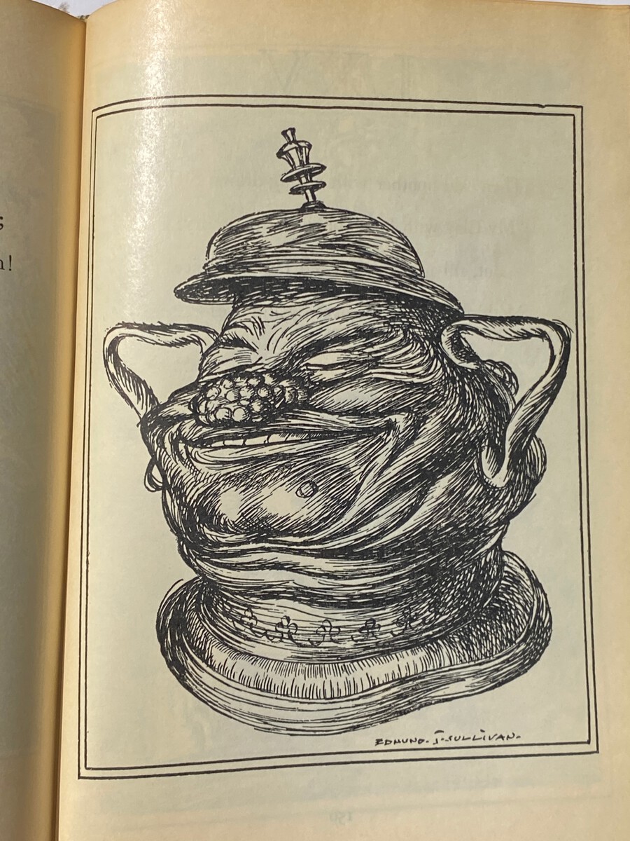 Semi-grotesque pot face