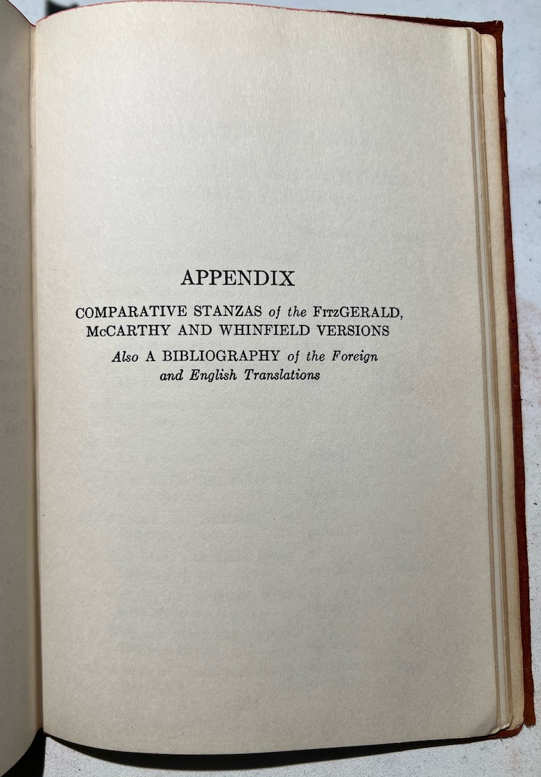 Appendix title page