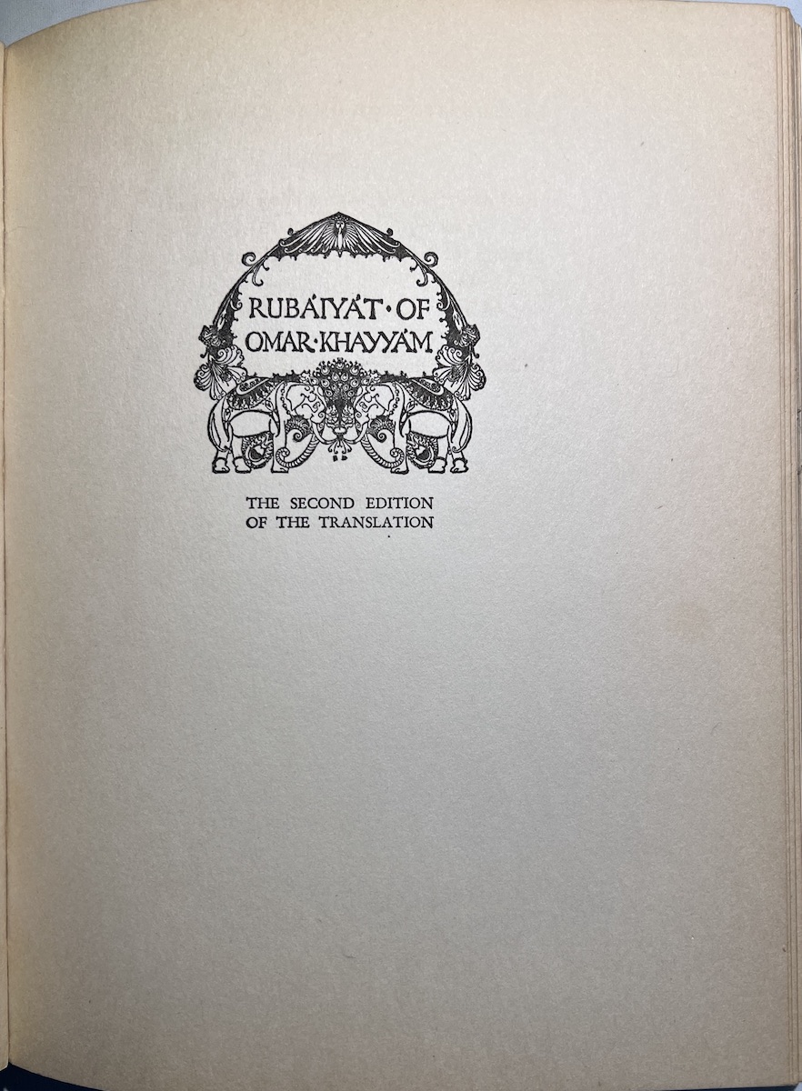 Second edition title page